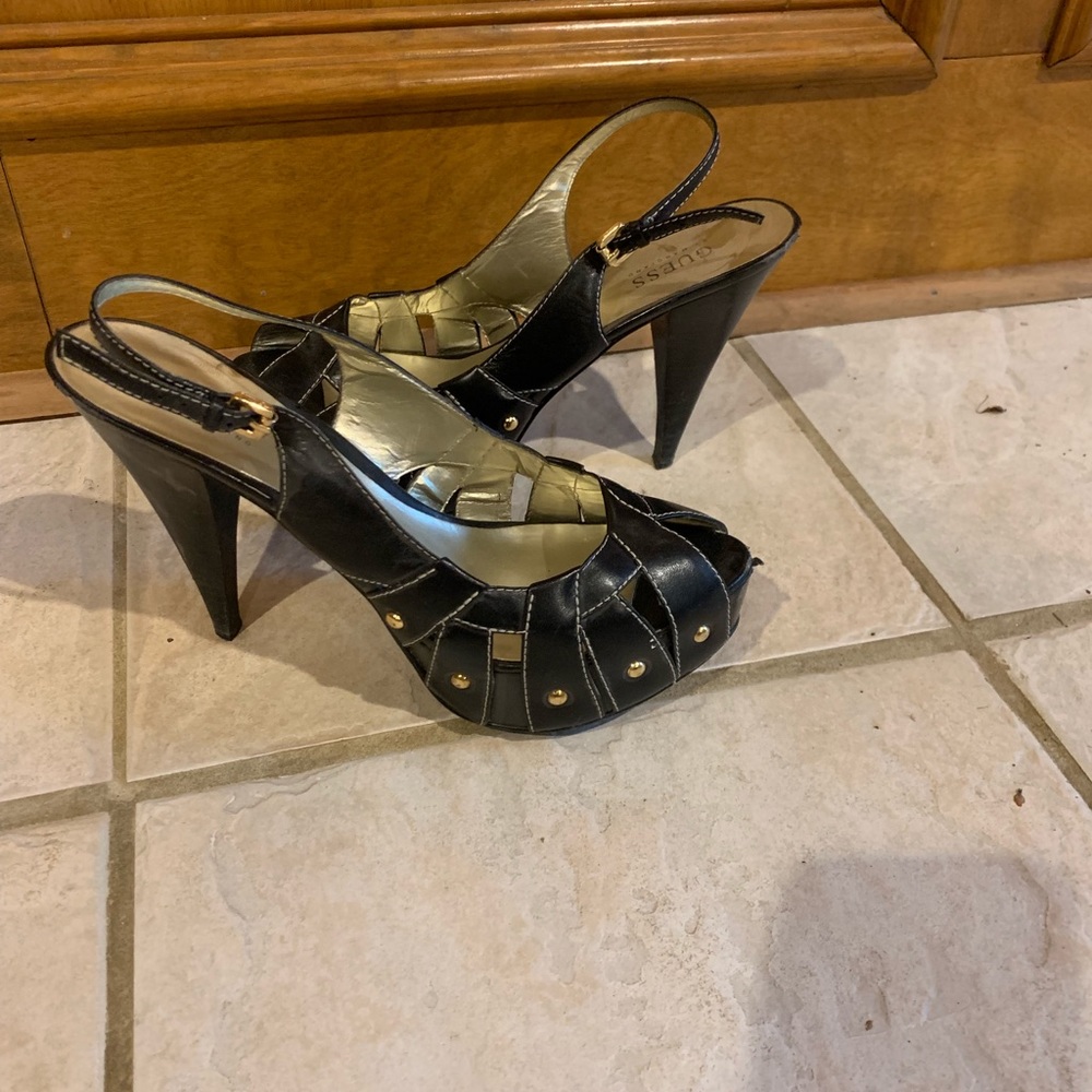 Vintage Guess Strappy Heels